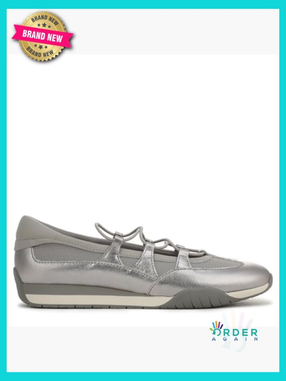 Sporty Mary Jane Sneakers with Bungee Lace Platform and Contour+ Comfort - Picture 6 of 7